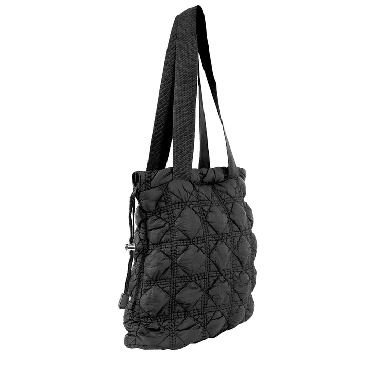 St.Andrews กระเป๋าสะพายข้าง Tote bag คอลเลคชั่น Soft bag รุ่น SSH2004 - สีดำ 