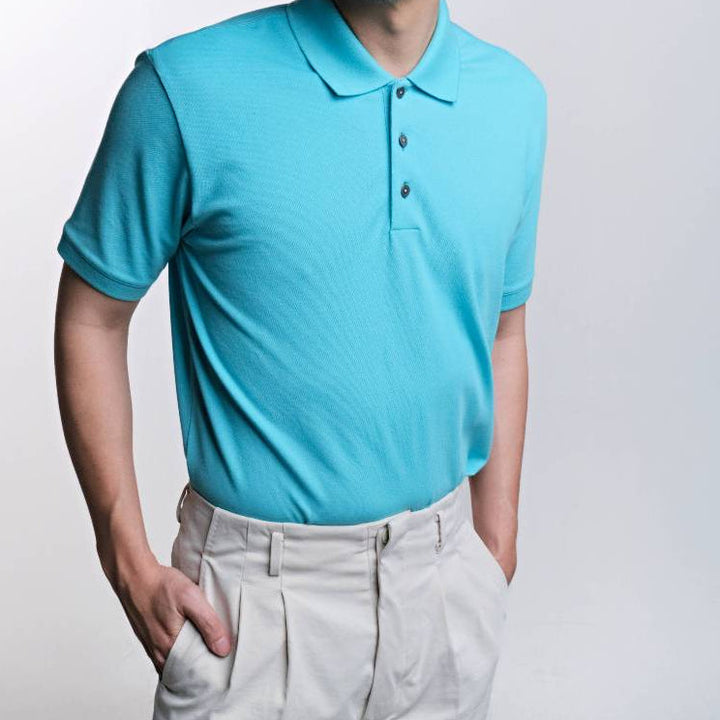 era-won เสื้อโปโลแขนสั้น ทรงสลิม Polo Shirt สี SB ICCSHOPPING