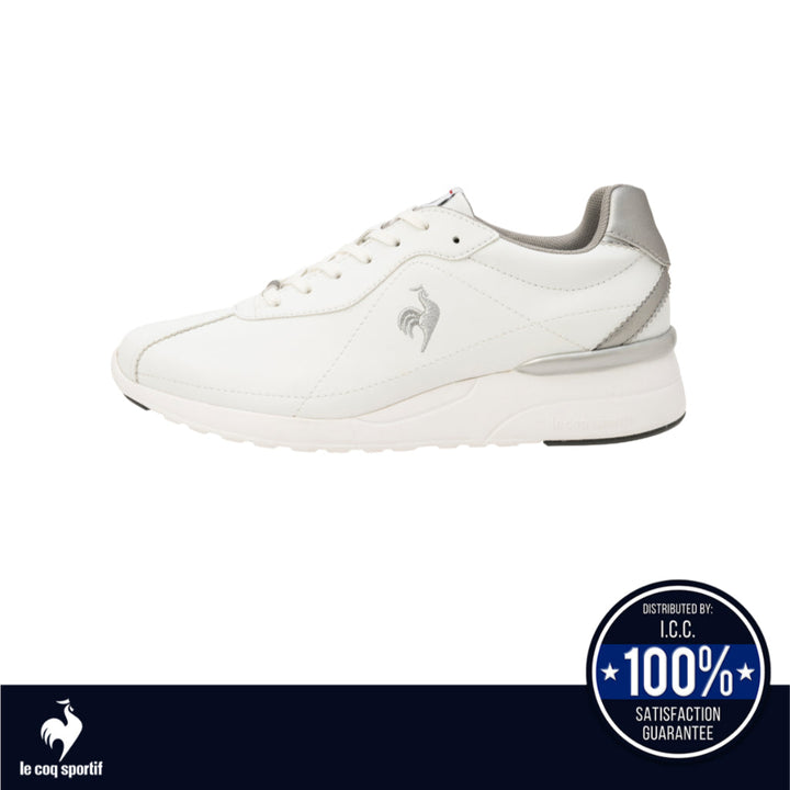 le coq sportif รองเท้าผู้หญิง รุ่น  LCS MONTPELLIER NEO LIFT สีขาว (รองเท้าผ้าใบแฟชั่น, แบบผูกเชือก) ICCSHOPPING