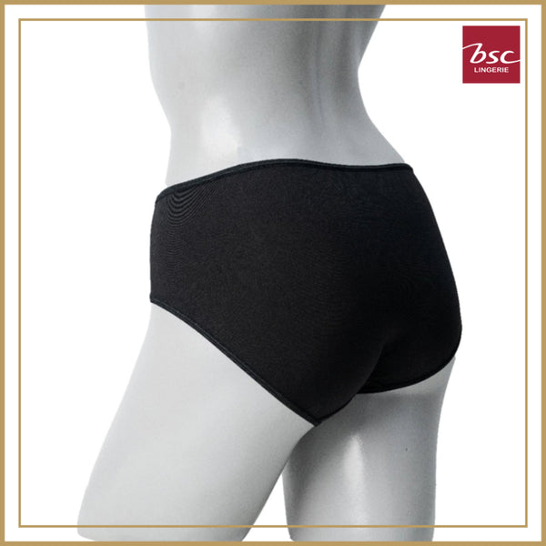 BSC Lingerie กางเกงในเบสิค Basic Half แพค 1 ตัว มีให้เลือก 2 สี สีเนื้อ และ สีดำ รุ่น BU4602 