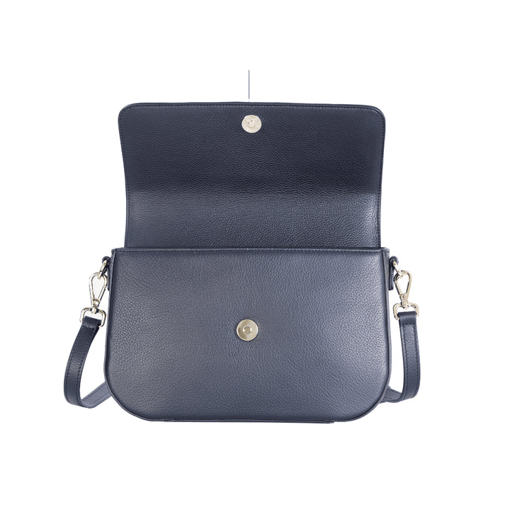 Louis Fontaine กระเป๋าสะพาย Cross Body รุ่น WISTERIA - สีดำ 