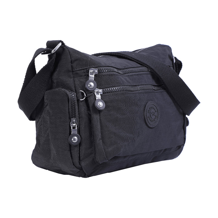 St.Andrews กระเป๋าสะพายข้างผู้หญิง รุ่น SSH0038 - สีดำ 