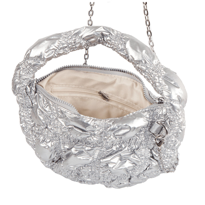 St.Andrews กระเป๋าสะพายข้าง คอลเลคชั่น Soft bag รุ่น SSH2002 - สีเงิน 