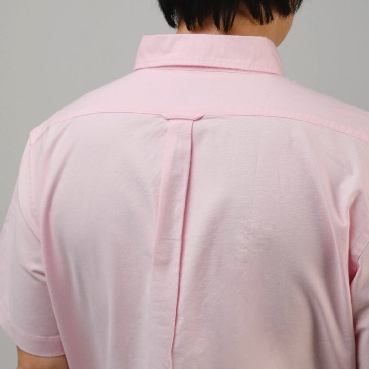 era-won เสื้อเชิ้ต รุ่น OXFORD SHORT-SLEEVED SHIRT สี Pink club ICCSHOPPING