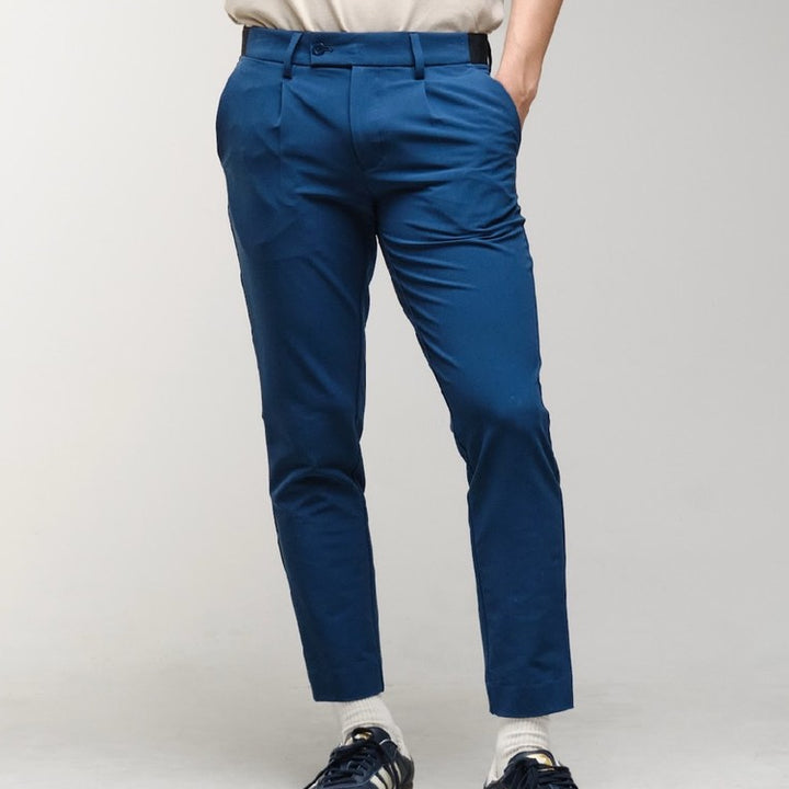 era-won กางเกงขายาว เอวยางยืด รุ่น GOLF FABRIC PANTS (0482VI31) สี SEA BLUE 