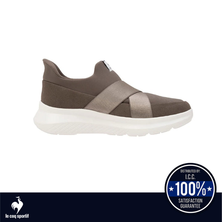 le coq sportif รองเท้าผู้หญิงรุ่น LCS MARNE DBSP SI สีเทา (รองเท้าผ้าใบแฟชั่น,สลิปออน,ผ้าใบผู้หญิง) ICCSHOPPING