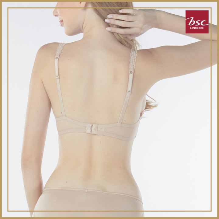 BSC Lingerie ชุดชั้นในลูกไม้เซ็กซี่ บราไร้โครง ทรงสามเหลี่ยม มีให้เลือก 3 สี  รุ่น BB3333_R25