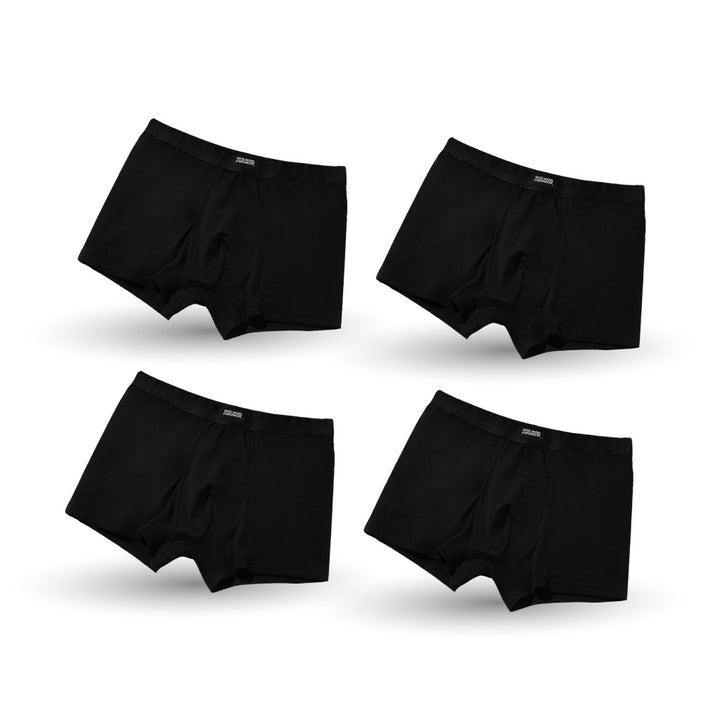 era-won กางเกงในไข่สะอาด Zinc Plus Anti-bac Underwear trunks สี ดำ