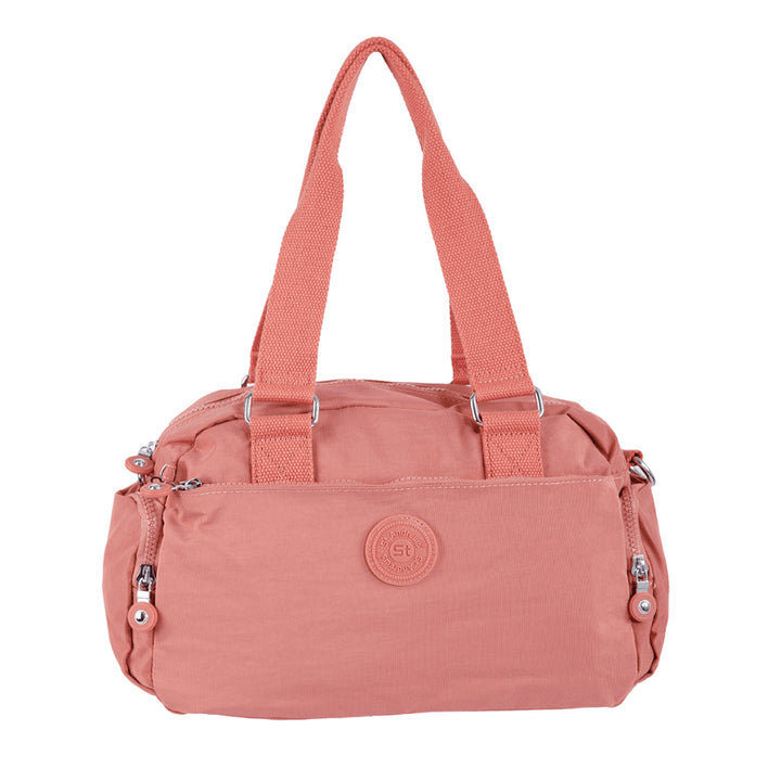 St.Andrews กระเป๋าถือ+สายสะพายยาว รุ่น SSH0034 - สีชมพู ICCSHOPPING