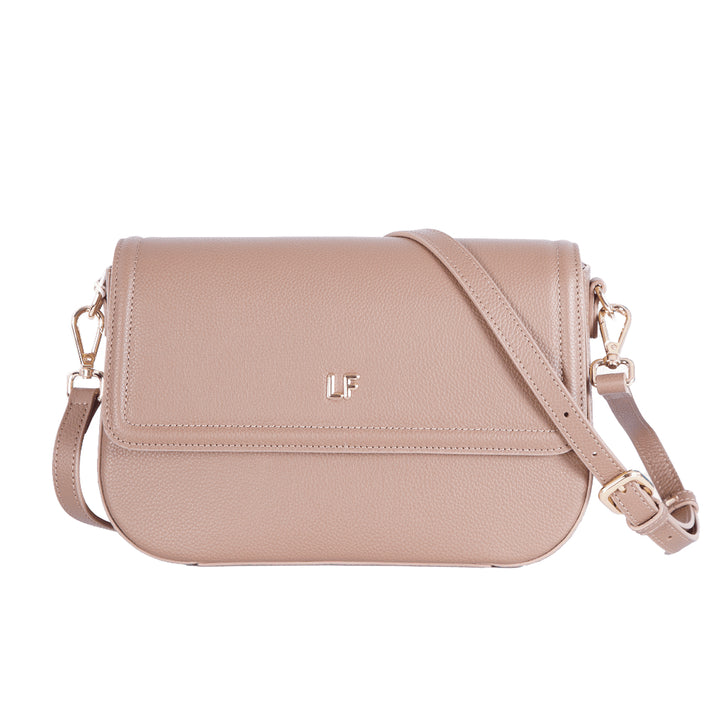 Louis Fontaine กระเป๋าสะพาย Cross Body รุ่น WISTERIA - สีน้ำตาล 