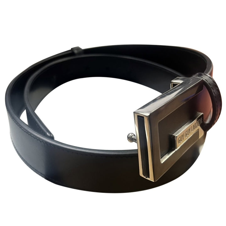 Guy Laroche เข็มขัดหนังผู้ชาย ขนาดเอว 33 นิ้ว  - DB54003W4BL33 