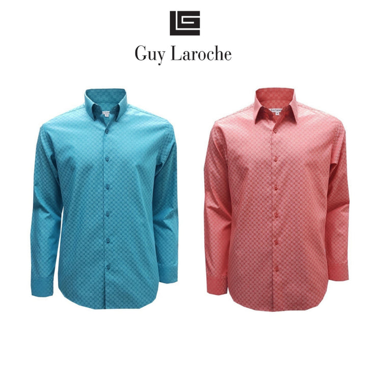 Guy Laroche เสื้อเชิ้ตทำงานแขนยาว ทรง SLIM FIT รุ่น BAB9208S3 มีให้เลือก 2 สี 