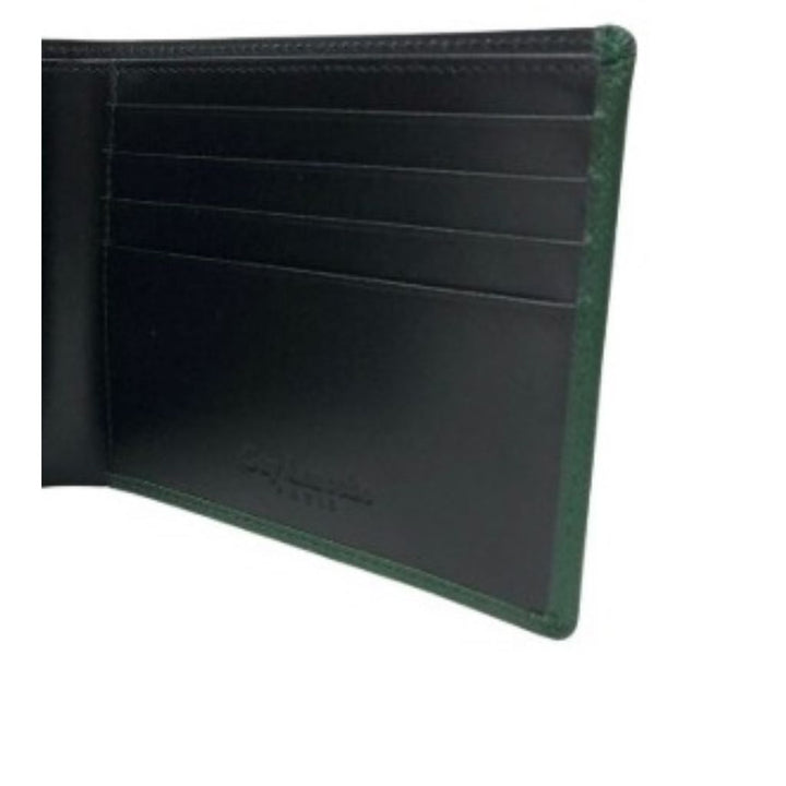 Guy Laroche กระเป๋าสตางค์ พับสั้น 8 การ์ด สีเขียว  รุ่น AW2022 COL5 (BW31131S5GRS1) 