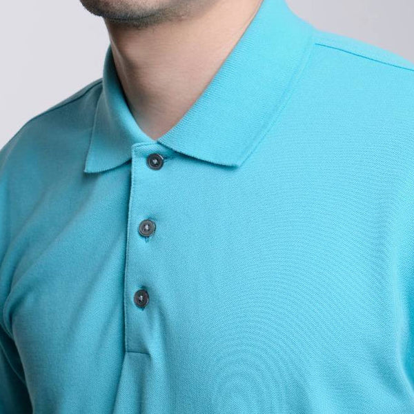 era-won เสื้อโปโลแขนสั้น ทรงสลิม Polo Shirt สี SB ICCSHOPPING