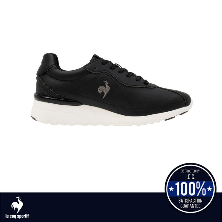 le coq sportif รองเท้าผู้หญิง รุ่น  LCS MONTPELLIER NEO LIFT สีดำ (รองเท้าผ้าใบแฟชั่น, แบบผูกเชือก) ICCSHOPPING