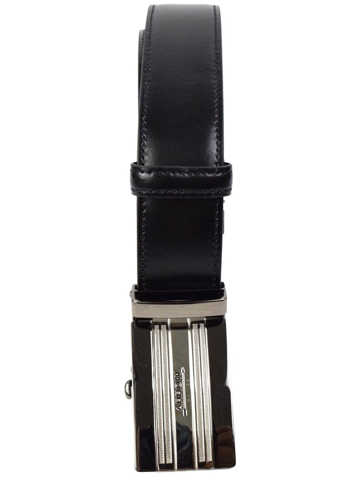 ARROW  เข็มขัดหัวAuto Belt (หนังวัวแท้) สีดำ รุ่น MYCB605 ICCSHOPPING
