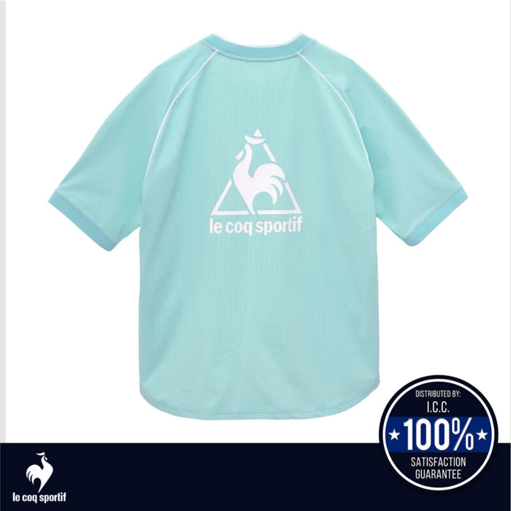 le coq sportif เสื้อฟุตบอลแขนสั้น(leclubdeLCS,Football,Sportswear,FranceStyle,เสื้อกีฬาแฟชั่นผู้ชาย) Le Coq Sportif