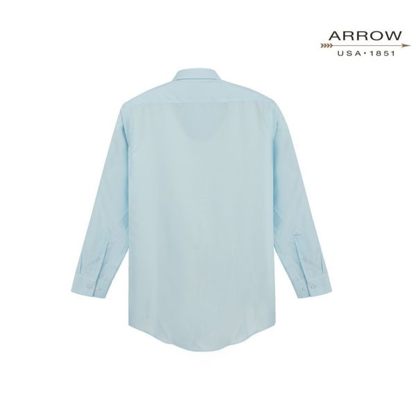 ARROW เสื้อเชิ้ต Non Iron แขนยาว ทรง Slim สีฟ้าน้ำทะเล รุ่น MACS808 TU ICCSHOPPING