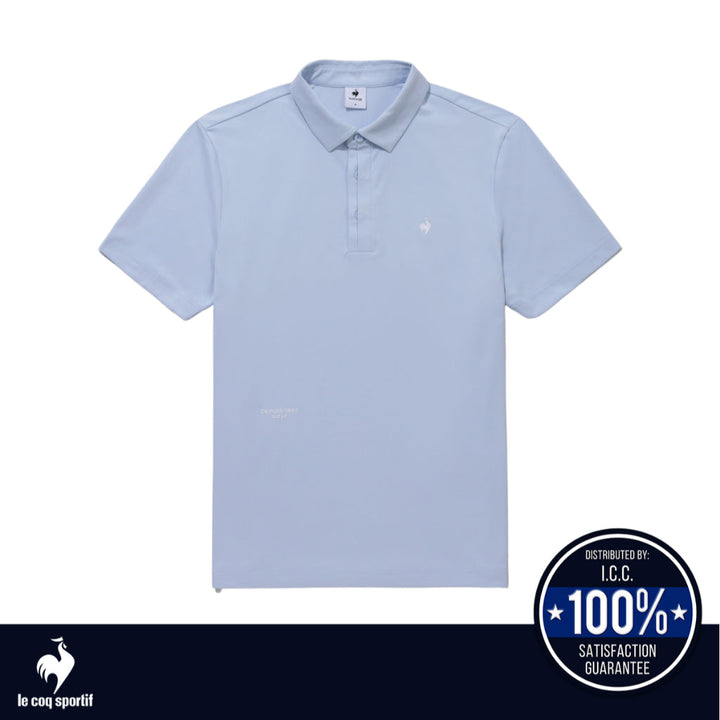 Le Coq Sportif Golf เสื้อโปโลกอล์ฟผู้ชาย แขนสั้น Le Coq Sportif