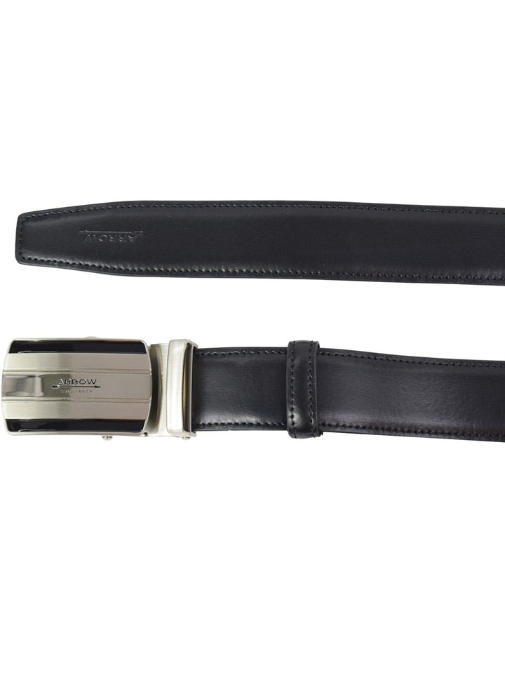 ARROW  เข็มขัดหัวAuto Belt (หนังวัวแท้) สีดำ รุ่น MYCB604 ICCSHOPPING