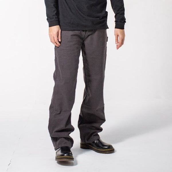 era-won กางเกงยีนส์ มีกระเป๋าข้าง รุ่น CARPENTER DENIM COLOR สี Dark Grey