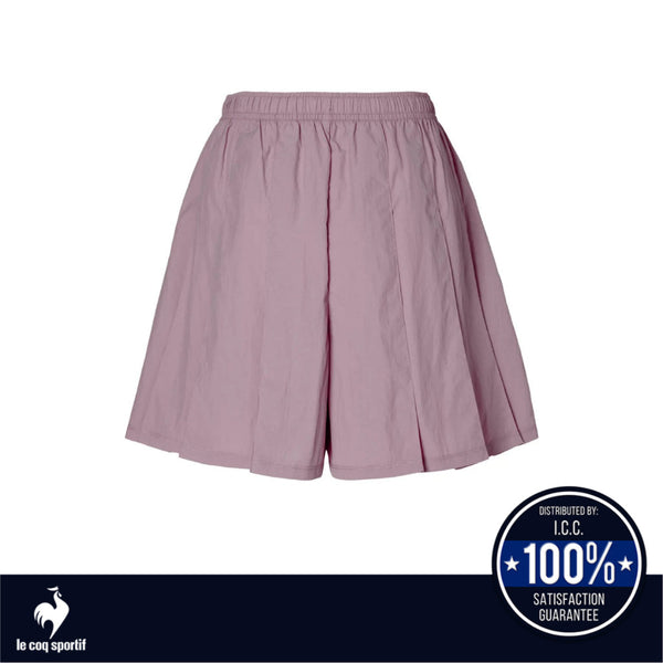 LE COQ SPORTIF กางเกงขาสั้นทรงกระโปรงแบบมีจีบ ICCSHOPPING