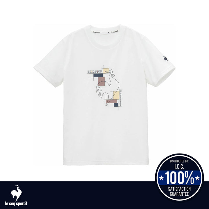 Le Coq Sportif เสื้อยืดแขนสั้น Helanca Sunscreen NIR ICCSHOPPING