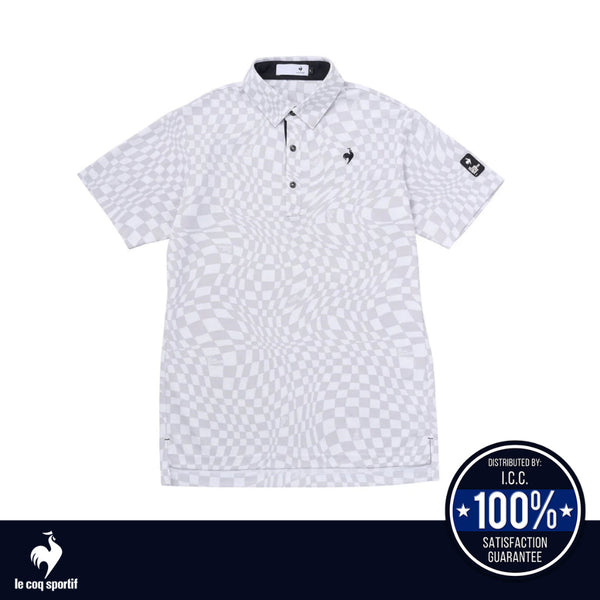 Le Coq Sportif Golf เสื้อโปโลกอล์ฟผู้ชายแขนสั้น ICCSHOPPING