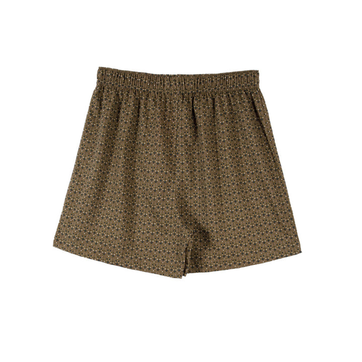 ARROW LITE BOXER SHORTS กางเกงบ๊อกเซอร์ชาย พิมพ์ลาย สีน้ำตาล  รุ่น ZX611BR ICCSHOPPING