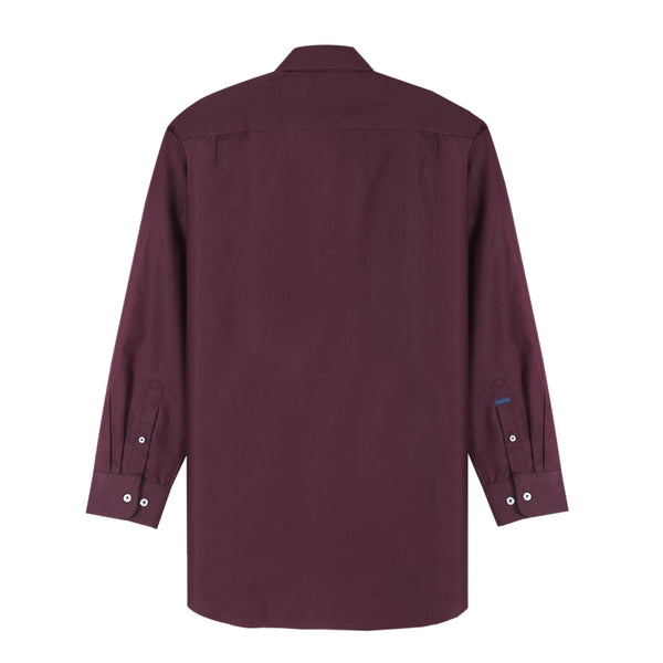 ARROW เสื้อเชิ้ต Non Iron แขนยาว ทรง Comfort Fit สีเลือดหมู รุ่น MACC763 MR ARROW