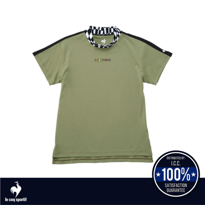 Le Coq Sportif Golf เสื้อกอล์ฟคอตั้งแขนสั้นผู้หญิง ICCSHOPPING