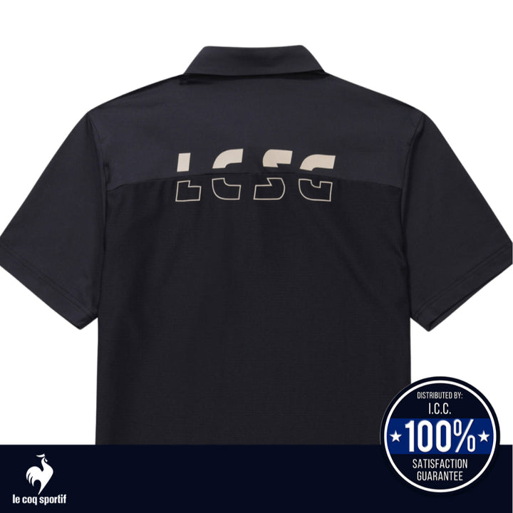 Le Coq Sportif Golf เสื้อโปโลกอล์ฟผู้ชาย แขนสั้น (เสื้อกอล์ฟ, เสื้อแขนสั้นผู้ชาย, เสื้อกันแดดกอล์ฟ) ICCSHOPPING
