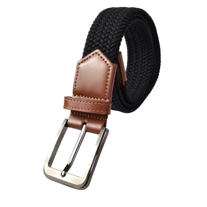 ARROW  เข็มขัดหัวPin Belt (หนังวัวแท้)  สีดำ,สีน้ำตาล,สีกรม รุ่น MYCB108 ICCSHOPPING