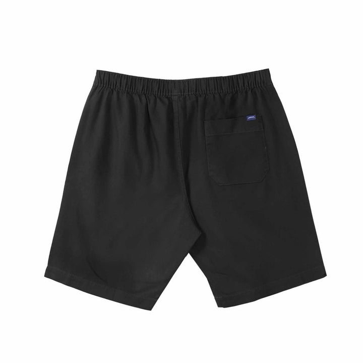 ARROW SHORT PANTS  กางเกงขาสั้นเอวยางยืด สีดำ  รุ่น-MHCC2C1W4CSBLM1 ICCSHOPPING