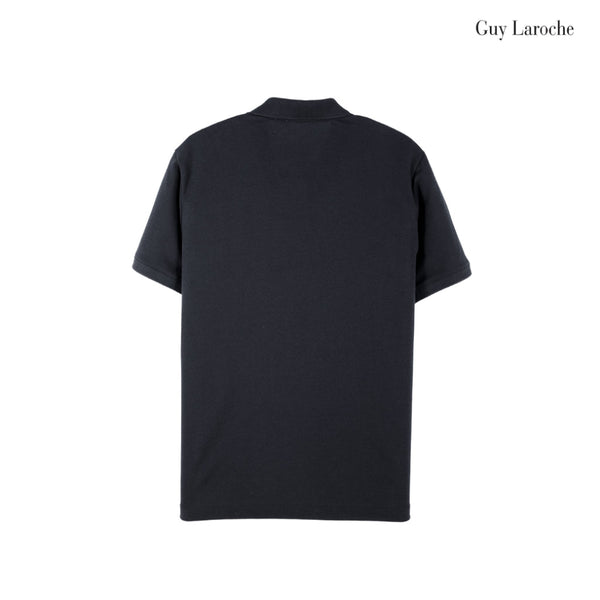 Guy Laroche เสื้อโปโลแขนสั้นสีดำ คอปก สัมผัสนุ่ม ลื่น ใส่สบาย ทรง Extra FIT รุ่น BKL6315W5 ICCSHOPPING