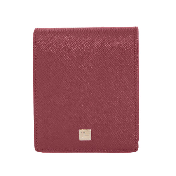 Guy Laroche กระเป๋าสตางค์ผู้หญิง พับสั้น 6 CARD + ช่องใส่เหรียญ สีแดง รุ่น AGP0862CS6MRS