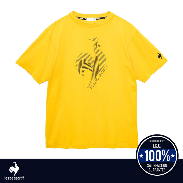 Le Coq Sportif เสื้อยืดแขนสั้น เบสิค B4 (ลำลอง, ออกกำลังกาย, กันแดด, แห้งเร็ว, T-shirt, Sport) ICCSHOPPING