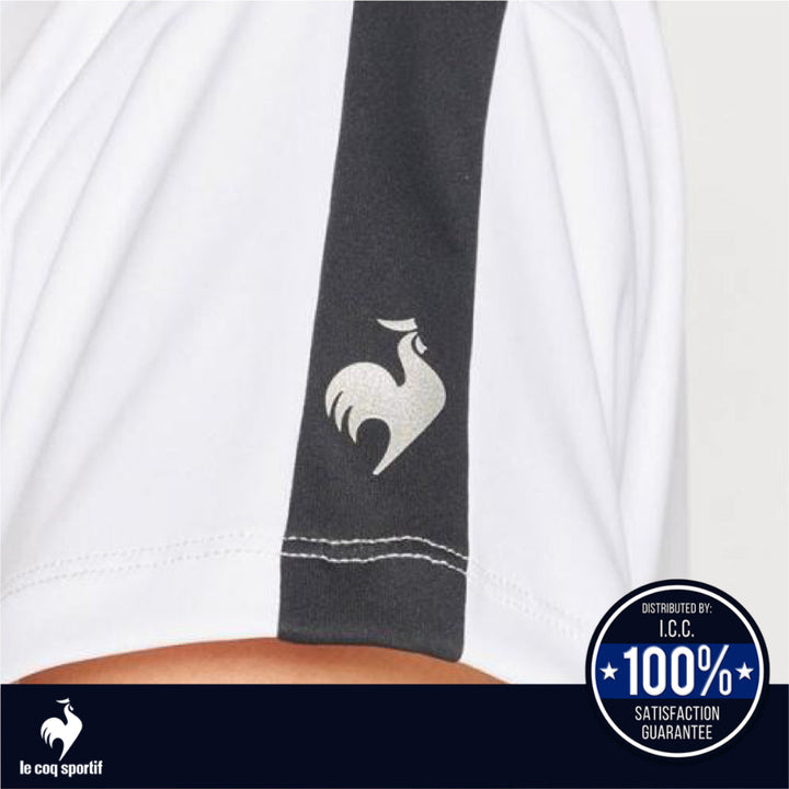 Le Coq Sportif Golf เสื้อกอล์ฟคอตั้งแขนสั้นผู้หญิง ICCSHOPPING
