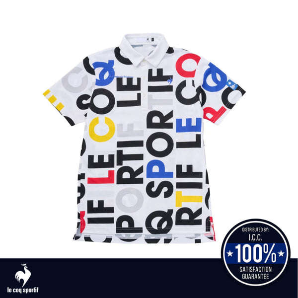 Le Coq Sportif Golf เสื้อโปโลกอล์ฟผู้ชาย แขนสั้น ICCSHOPPING