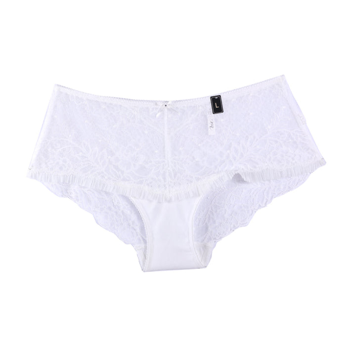 BSC กางเกงในแบรนด์BSC Lingerie รูปแบบ BOY LEG ผ้าตาข่ายแต่งลูกไม้ รุ่น BU5112 ICCSHOPPING