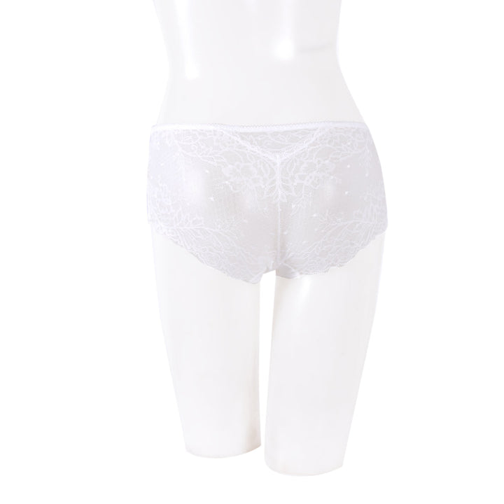 BSC กางเกงในแบรนด์BSC Lingerie รูปแบบ BOY LEG ผ้าตาข่ายแต่งลูกไม้ รุ่น BU5112 ICCSHOPPING