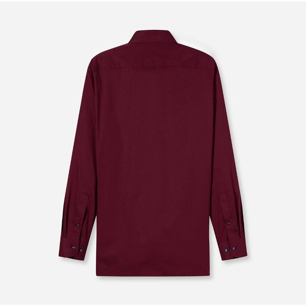 OLYMP LUXOR SHIRT เสื้อเชิ้ตผู้ชายแขนยาว ทรงตรง  Modern Fit สีแดง SPRI26 ICCSHOPPING