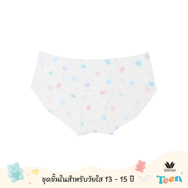 Wacoal Teen Panty กางเกงในสำหรับวัยใส รุ่น MUT138 สีขาว (WH)