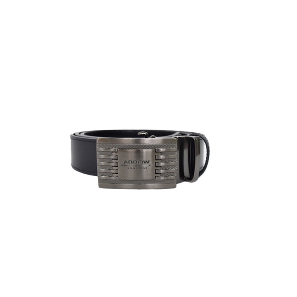 ARROW เข็มขัดผู้ชาย หัวออโต้ล็อค Auto Belt  (หนังวัวแท้จากอิตาลี) สีดำ รุ่น MYCB550 ICCSHOPPING
