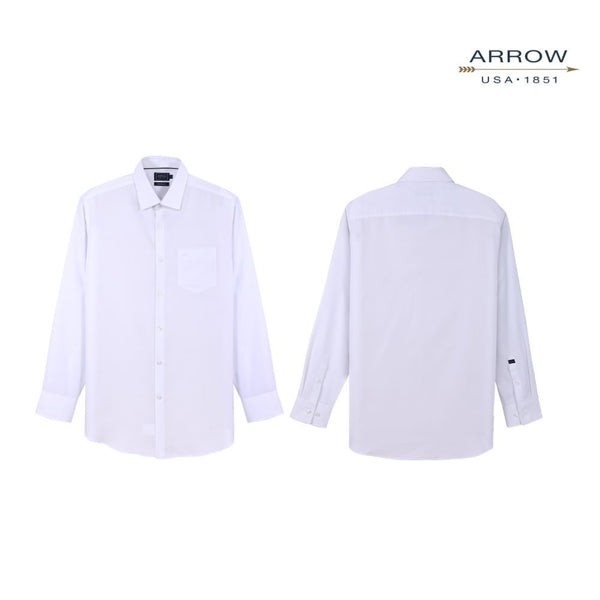 ARROW เสื้อเชิ้ตผู้ชาย แขนยาว | NON IRON (CoolMode) ทรง Modern Smart สี ขาว รหัส MACM743-WH ICCSHOPPING