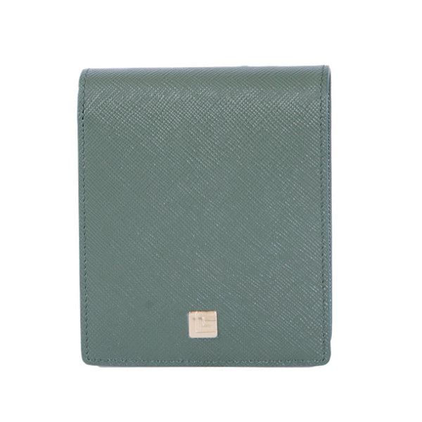 Guy Laroche กระเป๋าสตางค์ผู้หญิง พับสั้น 6 CARD + ช่องใส่เหรียญ สีเขียว รุ่น AGP0862CS6GRS