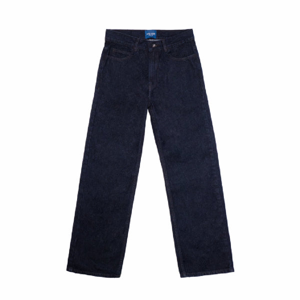 CURVE DENIM กางเกงยีนส์ขายาวทรงกระบอก สำหรับคุณผู้ชาย สีฟอกเข้ม