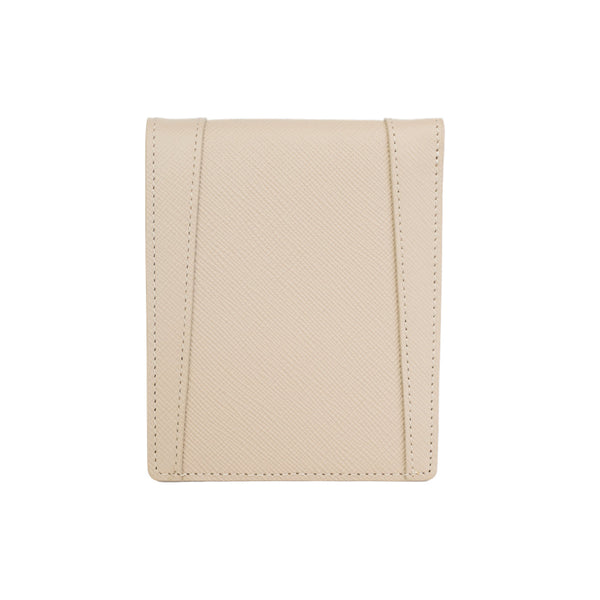 Guy Laroche กระเป๋าสตางค์ผู้หญิง พับสั้น สีครีม รุ่น AGP10126W6CRS ICCSHOPPING
