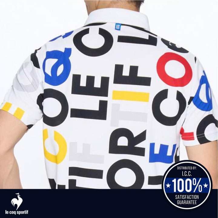Le Coq Sportif Golf เสื้อโปโลกอล์ฟผู้ชาย แขนสั้น ICCSHOPPING