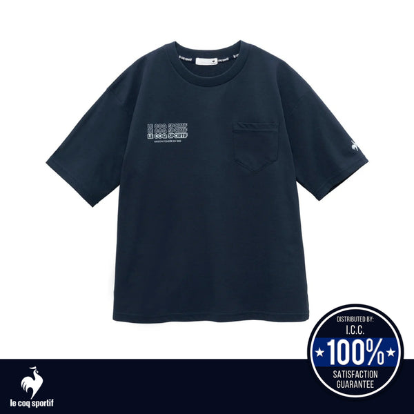 LE COQ SPORTIF เสื้อยืดแขนสั้น Helanca Sunscreen NIR